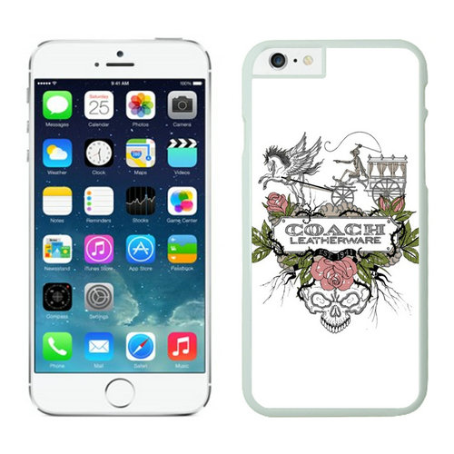Coach Carriage Logo White iPhone 6 Cases EZY | Coach Outlet Canada